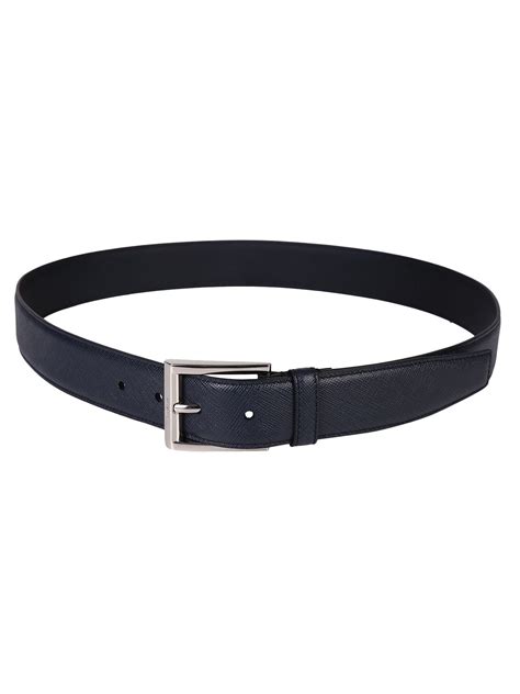 prada logo buckle leather belt baltico|prada belt.